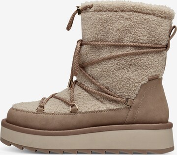 TAMARIS Snöboots i beige