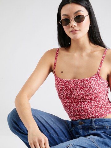HOLLISTER Top in Rood