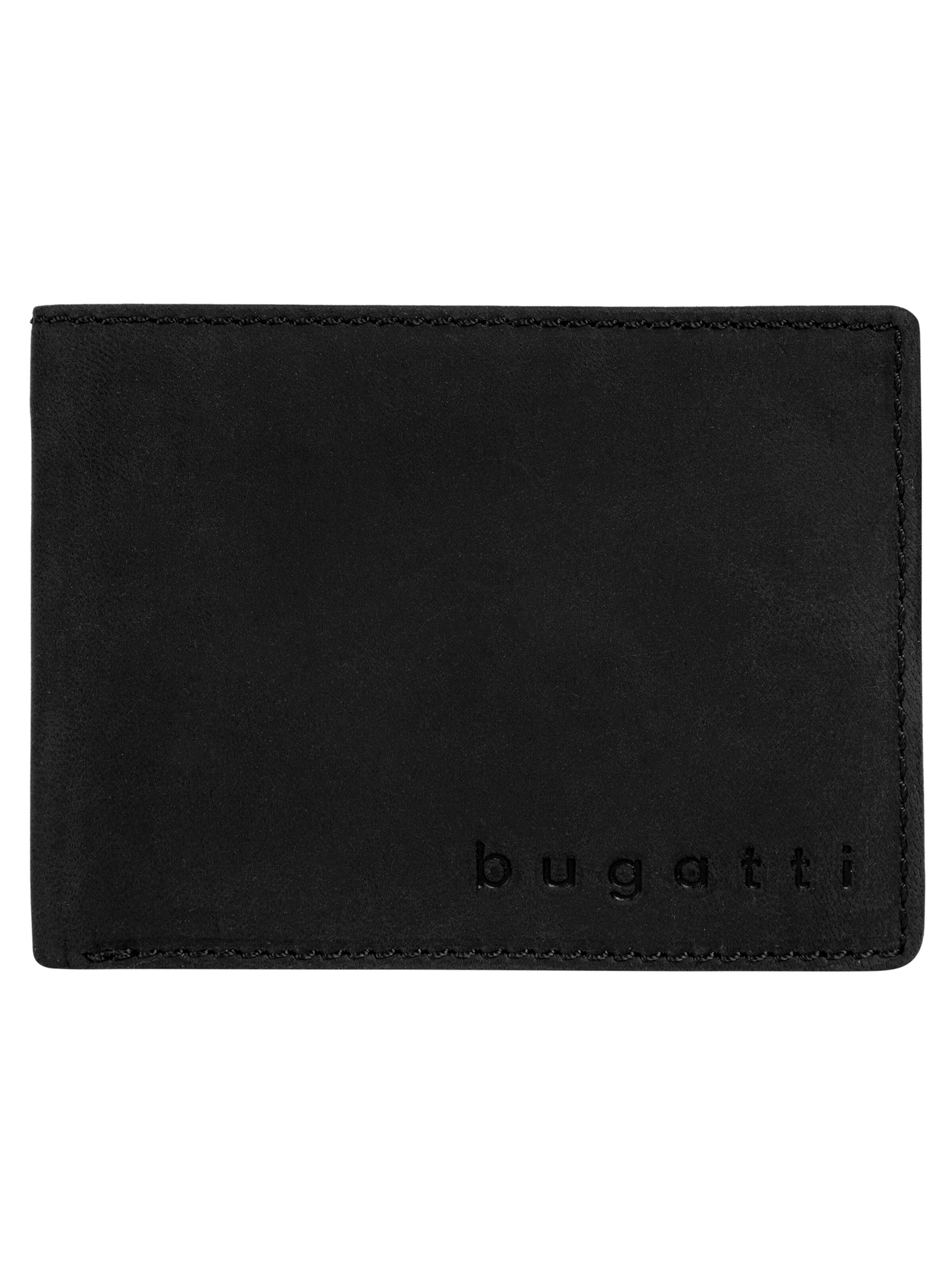 bugatti Wallet 'bugatti Geldbörse LUCA' in Black: front
