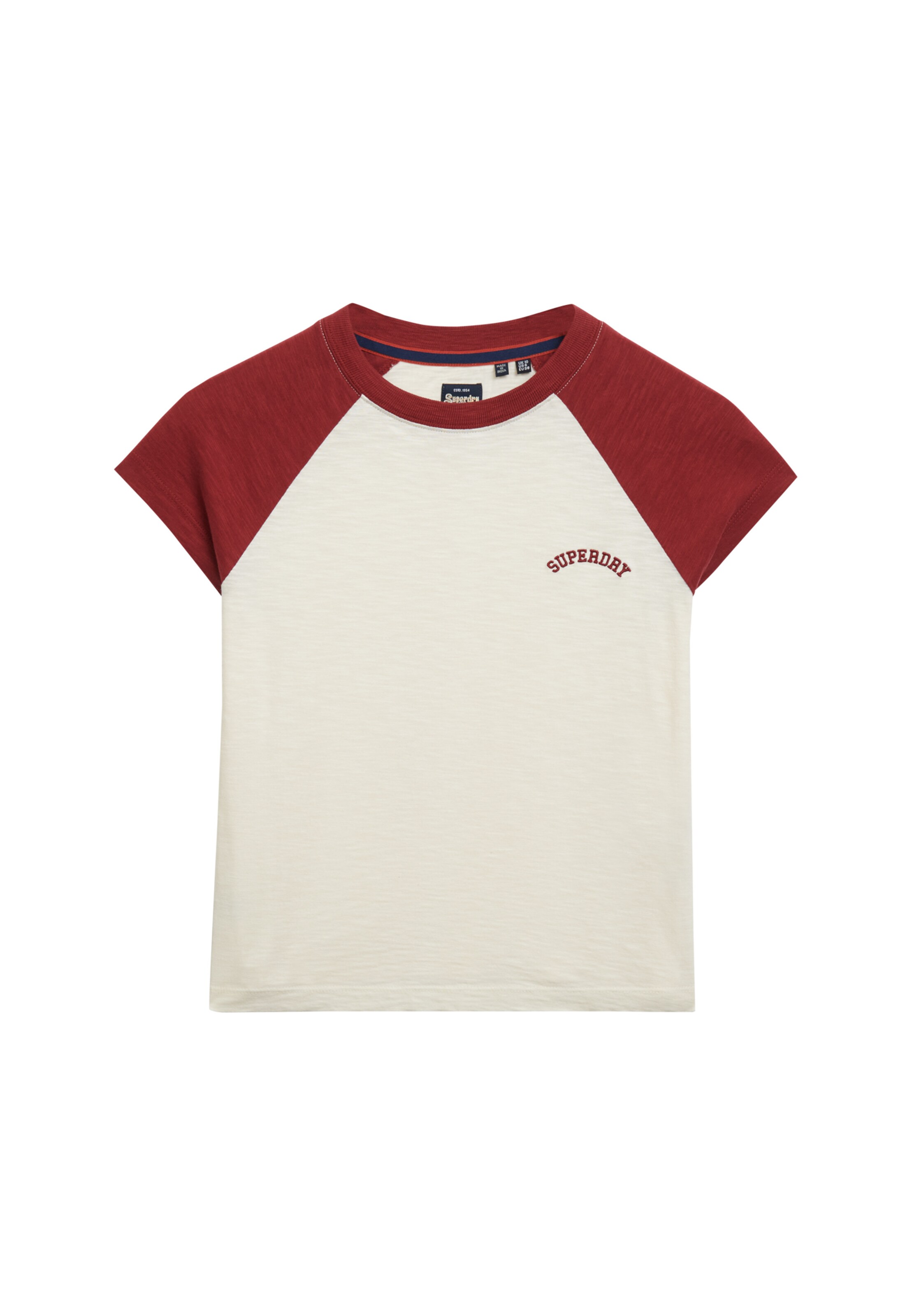 Superdry Shirt 'Essential' in Beige: voorkant