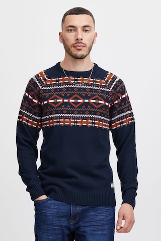 BLEND Sweater 'Nilas' in Blue: front