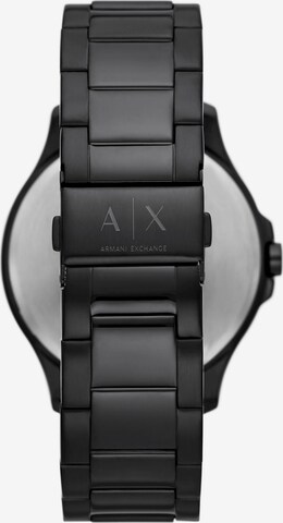 ARMANI EXCHANGE Analogna ura | črna barva