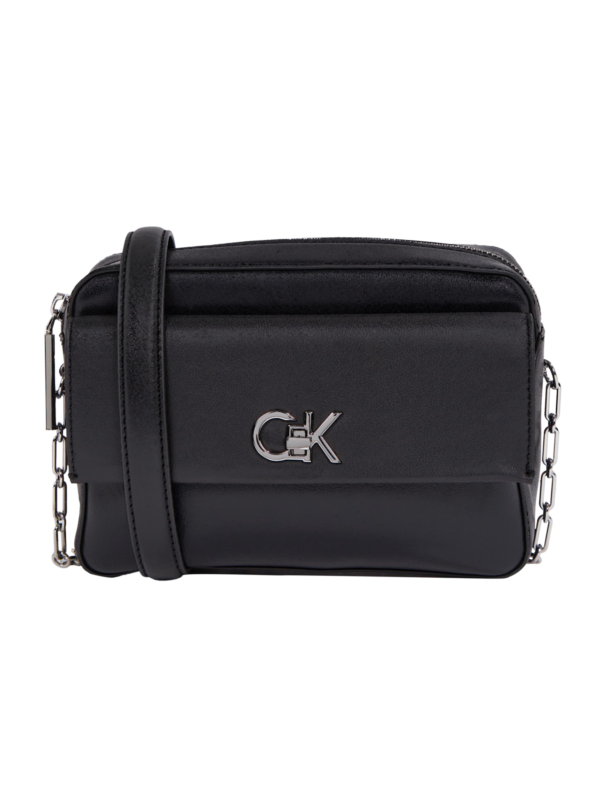 Sac à bandoulière Calvin Klein en noir : devant