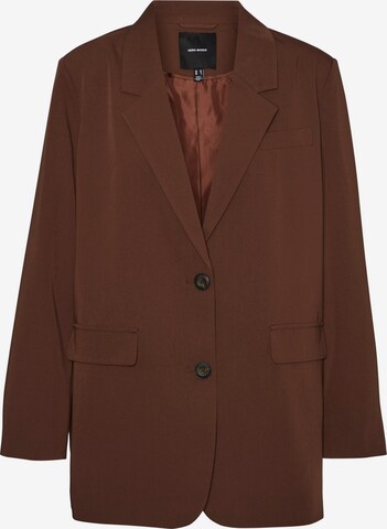 Blazer 'Tikkizelda' VERO MODA en marron : devant