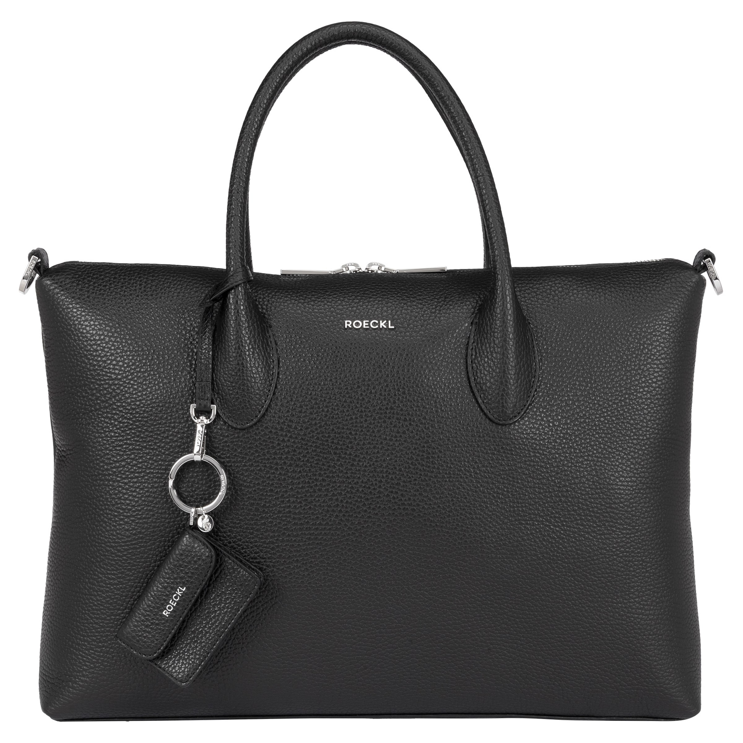 Roeckl Tasche 'DORA BUSINESS TASCHE MEDIUM' in Schwarz: Vorderseite