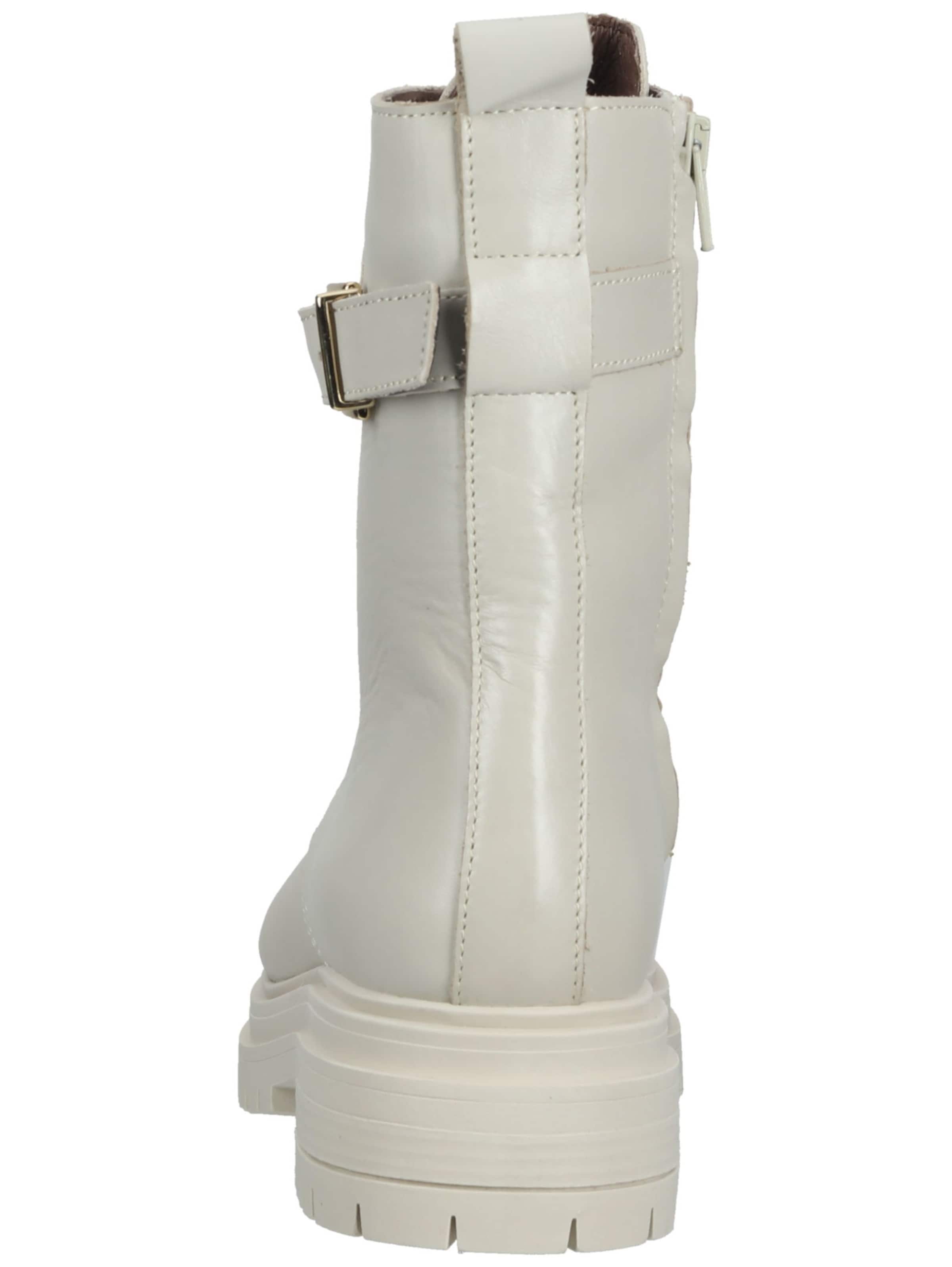 SCAPA Lace-up bootie in Beige