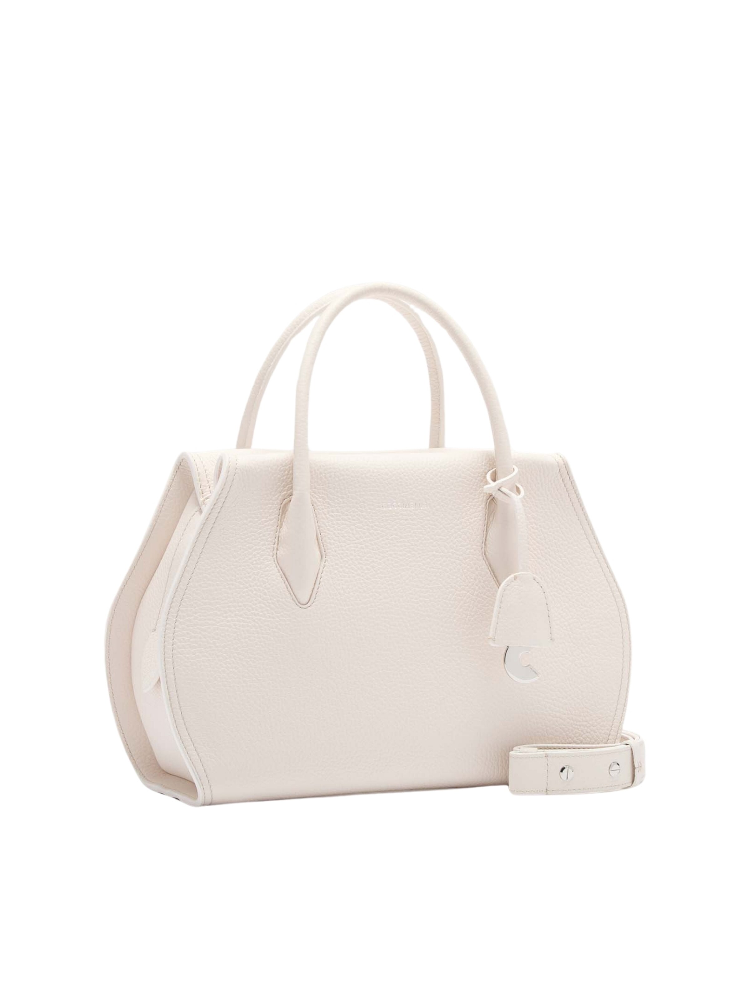 Borsa a mano 'Coccinelle Lord 7' di Coccinelle in bianco