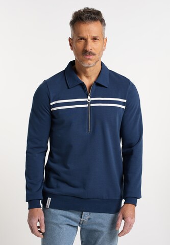 DreiMaster Maritim Sweatshirt in Blue: front