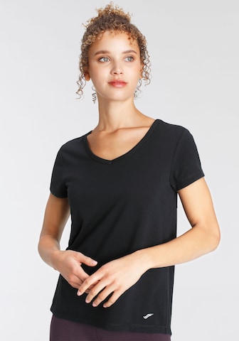 FAYN SPORTS Funktionsshirt in Schwarz: Vorderseite