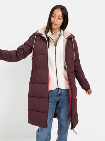 CAMEL ACTIVE Winter Coat in Red: front