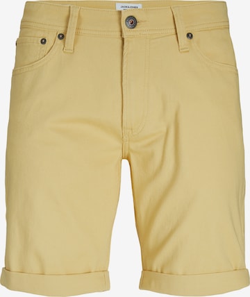 JACK & JONES - Vaquero 'Rick Original' en amarillo: frente