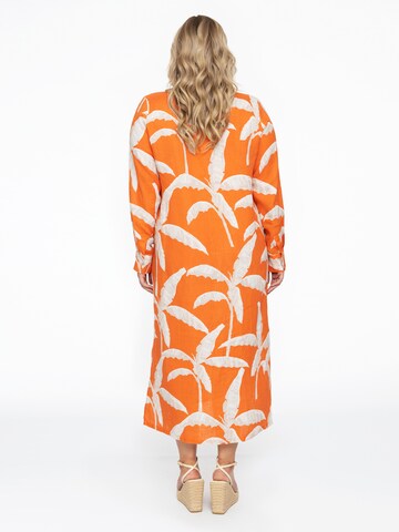 Robe-chemise Yoek en orange