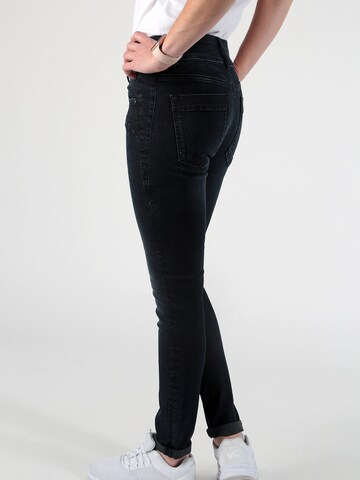 Miracle of Denim Skinny Jeans 'Serena' in Blau