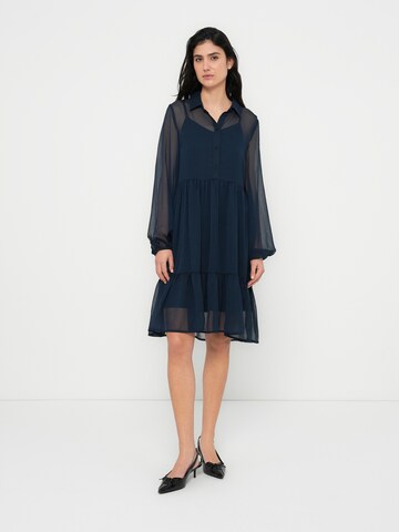 VILA Платье-рубашка 'VIJAVIZZA' в Синий