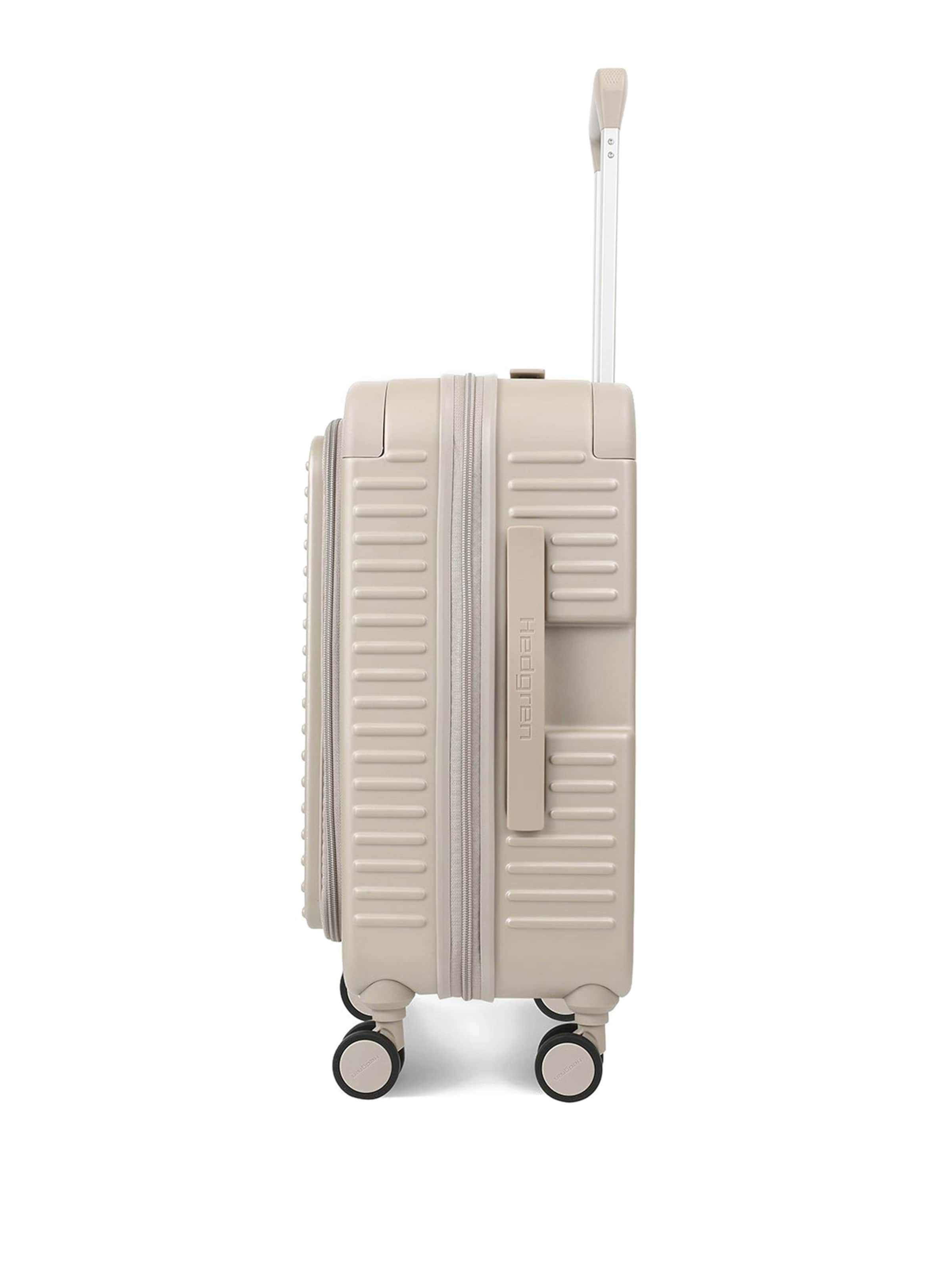 Hedgren Suitcase ' YUNO S FP 40,4L ' in Beige: side