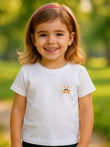 T-Shirt PAPATE en blanc