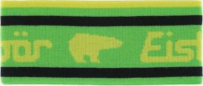 Eisbär Sporthoofdband in de kleur Groen / Zwart, Productweergave