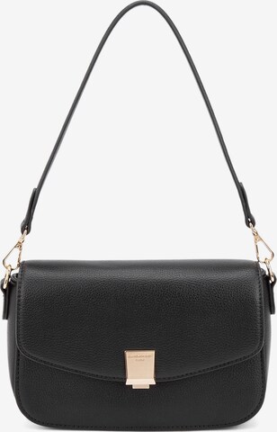 Borsa a spalla 'Borsa a spalla Celestia Elite pelle vegana PU - Chiusura zip' di David Jones in nero: frontale