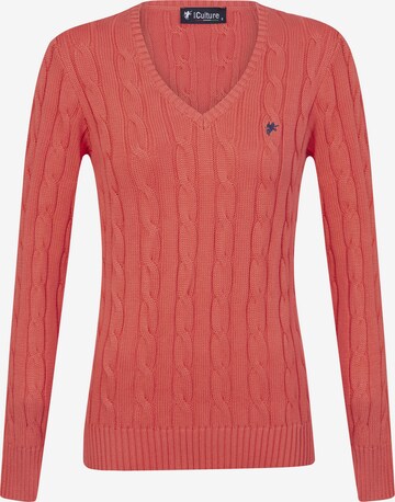 DENIM CULTURE Pullover 'Gratia' in Orange: predná strana