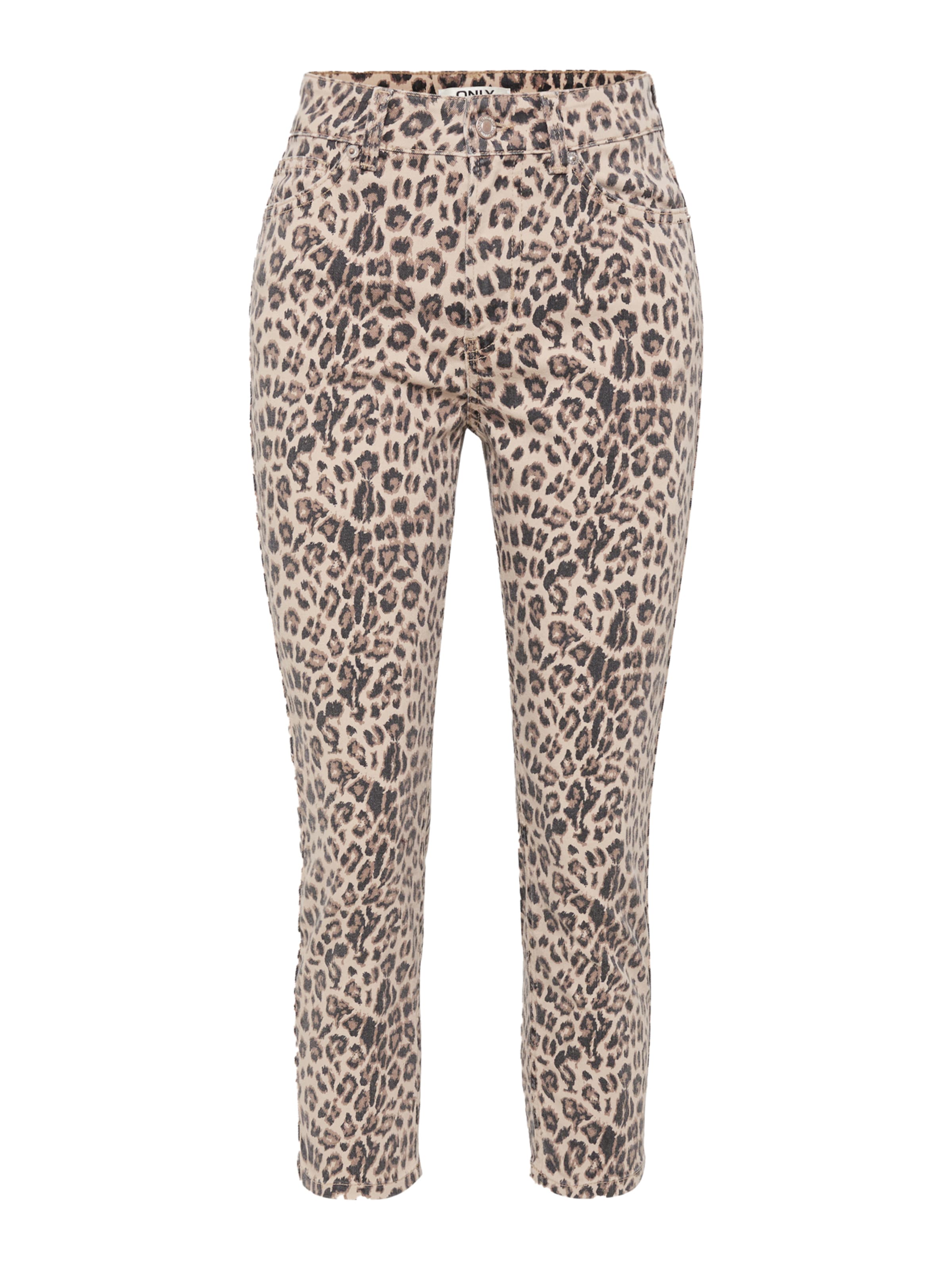 Only Petite Regular Панталон в бежово: отпред