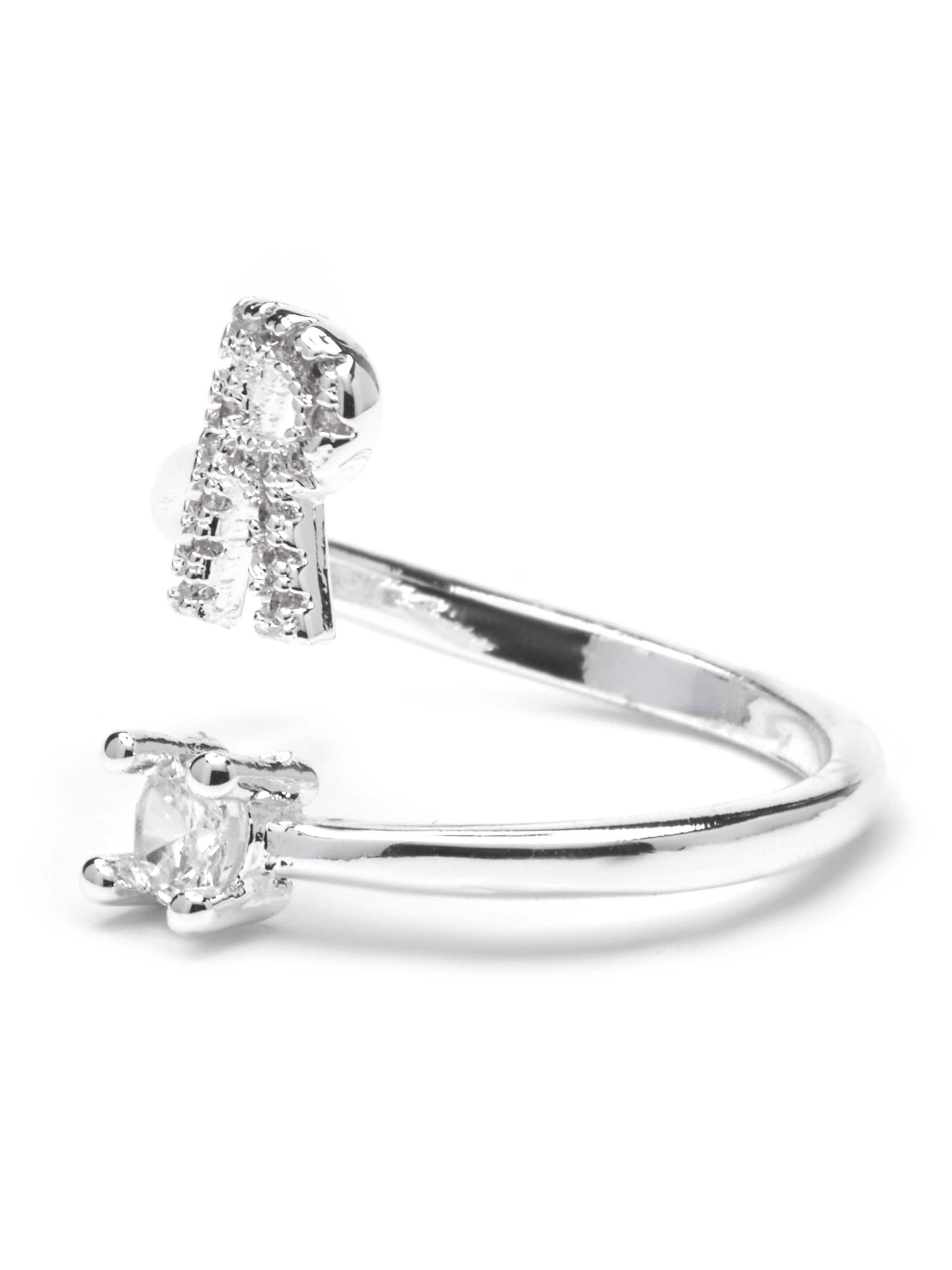 Anello 'Alphabet R' di Luxenter in argento