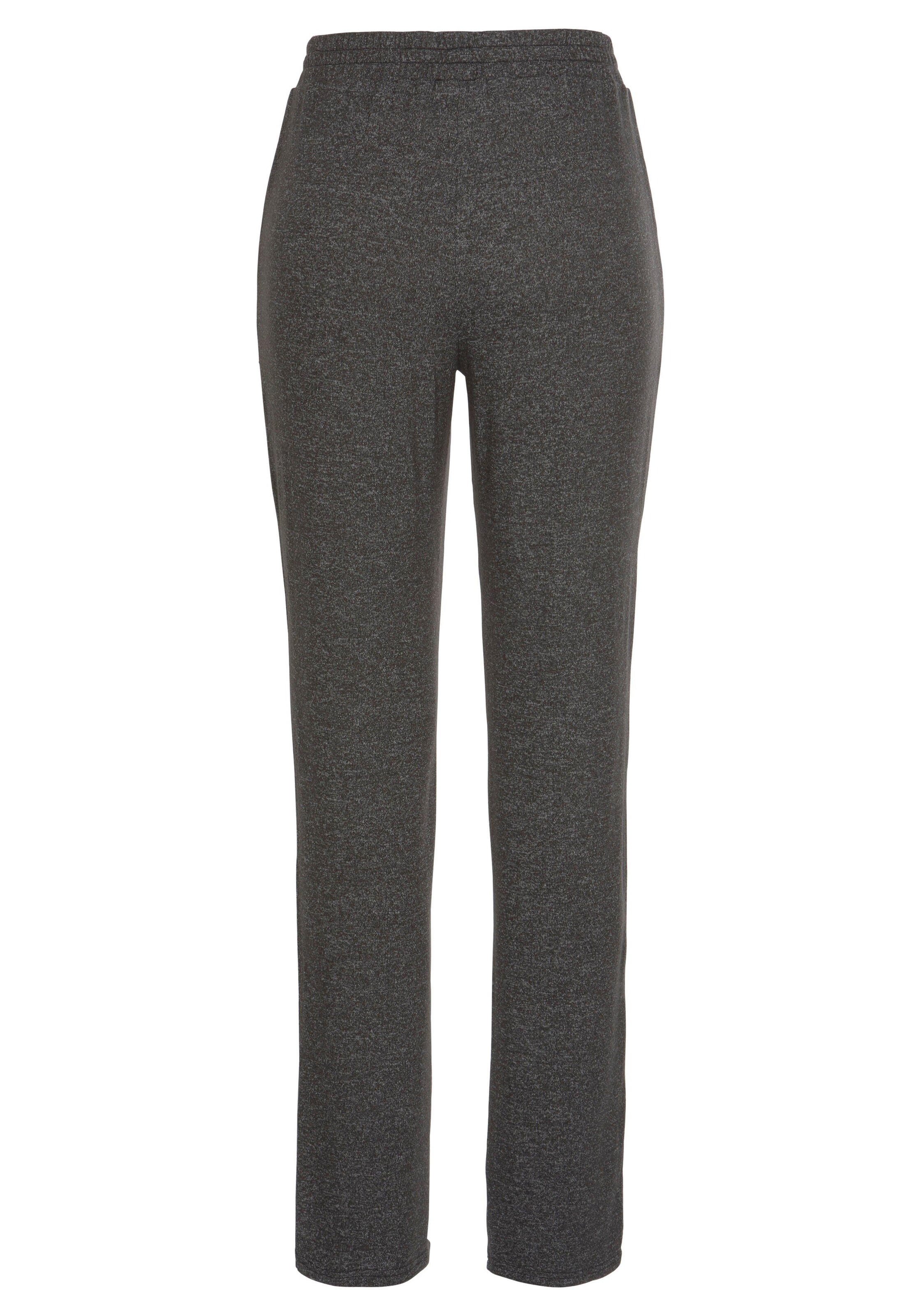 LASCANA Панталон пижама в сиво