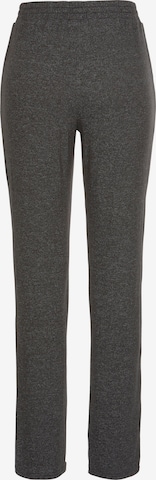 LASCANA Pajama Pants in Grey