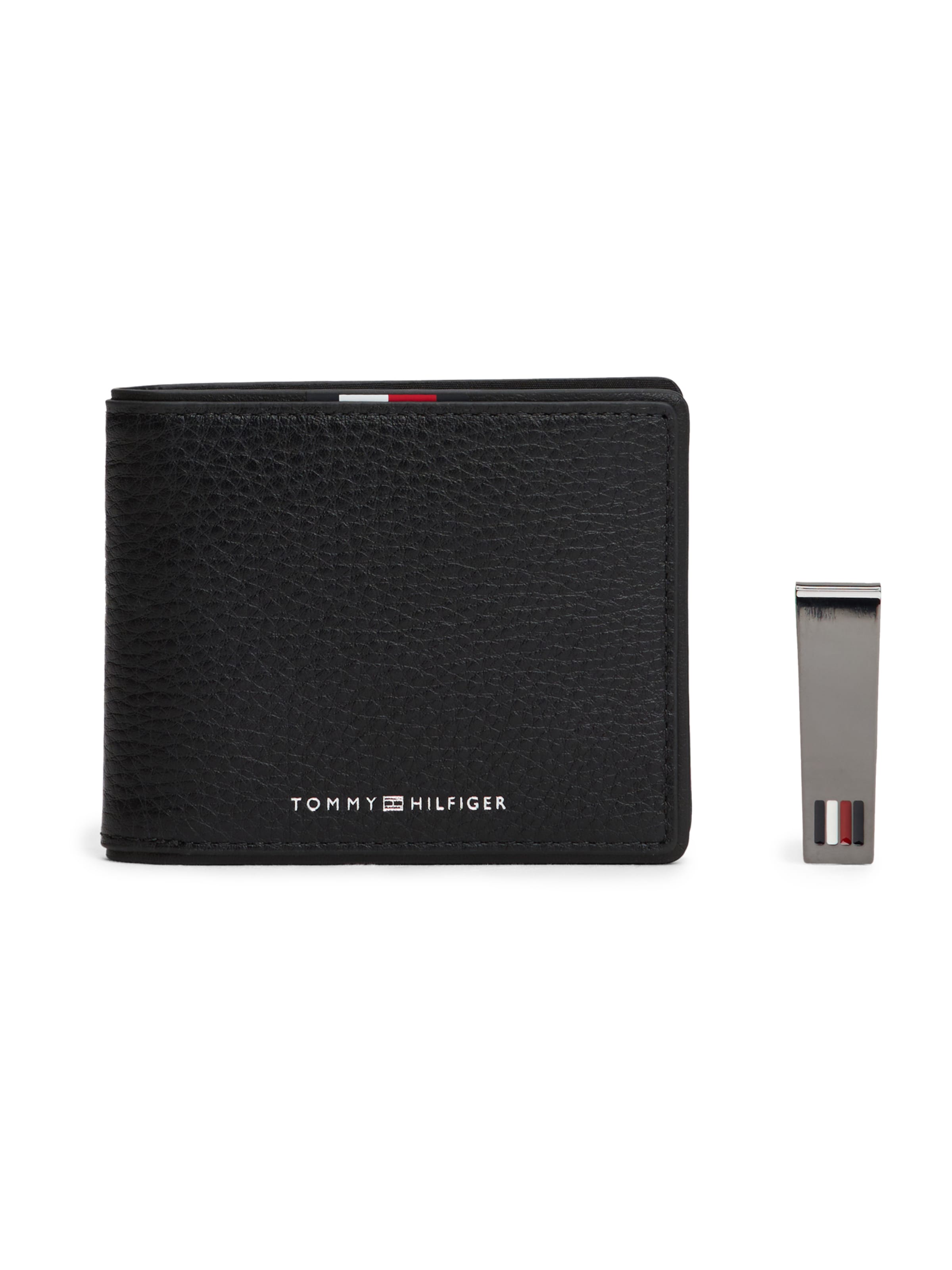 juoda TOMMY HILFIGER Piniginė: priekis