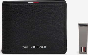 TOMMY HILFIGERNovčanik - crna boja: prednji dio