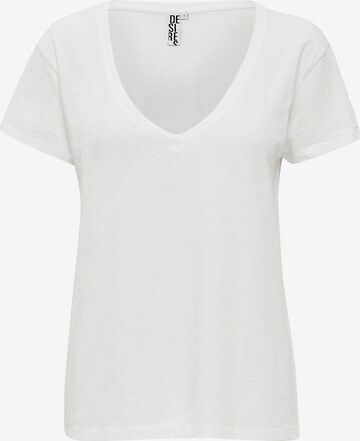 DESIRES Shirt 'Dannon' in Wit: voorkant