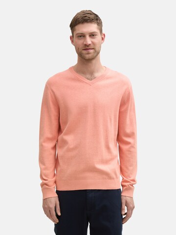 TOM TAILOR Pullover in Orange: Vorderseite