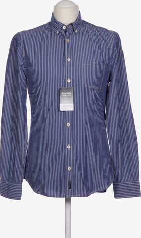 Marc O'Polo Button Up Shirt in S in Blue: front