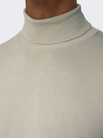 Only & Sons Sweater in Grey