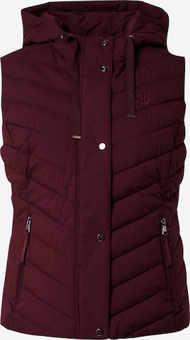 Lauren Ralph Lauren Vest in Red: front