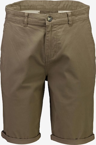 Pantalon chino Lindbergh en gris : devant