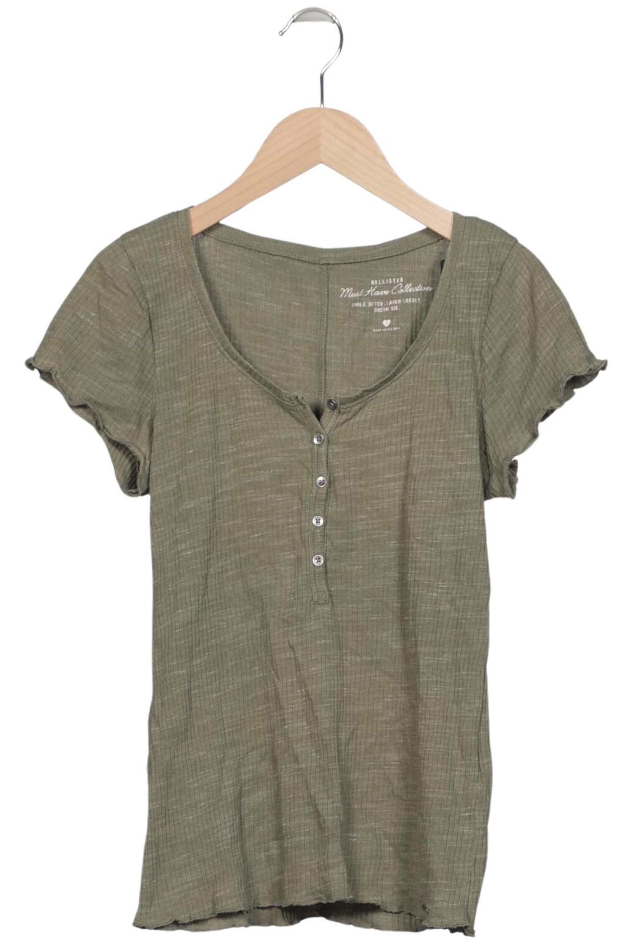 HOLLISTER Top & Shirt in M in Green: front