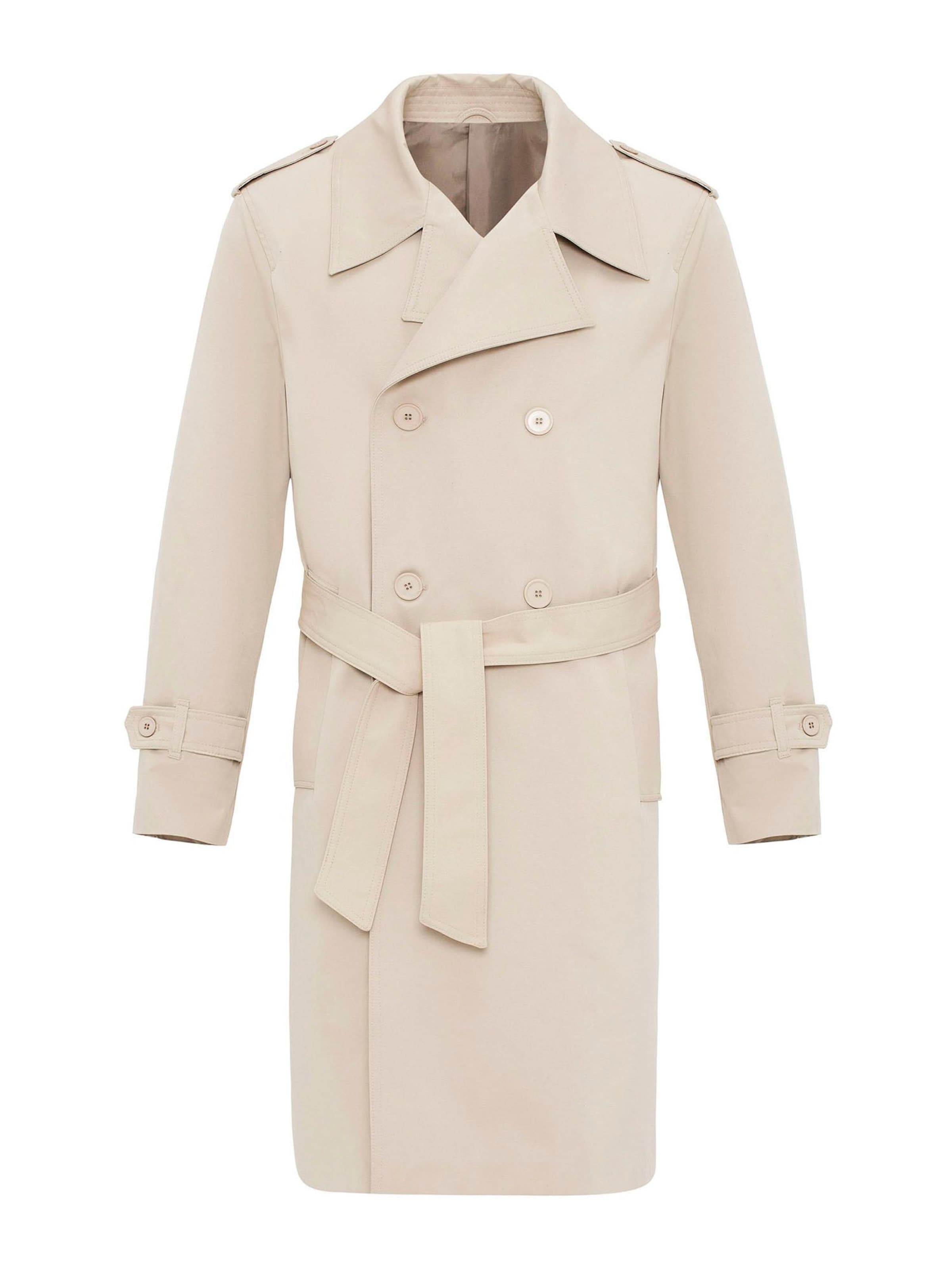 Antioch Přechodný kabát – béžová: přední strana