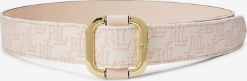 Ceinture Lauren Ralph Lauren en rose : devant