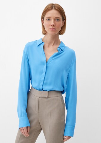 s.Oliver BLACK LABEL Blouse in Blauw: voorkant