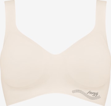 Reggiseno 'Zero Feel' di SLOGGI in beige: frontale