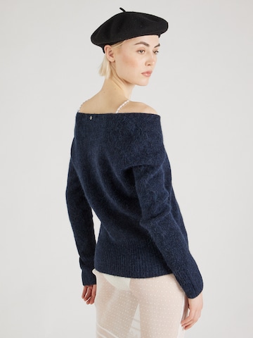 MOS MOSH Sweter w kolorze niebieski