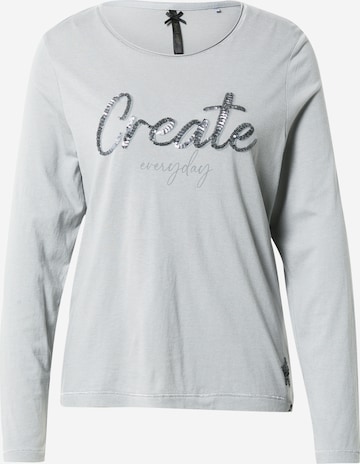 Key Largo Shirt 'DIVINE' in Silver: front