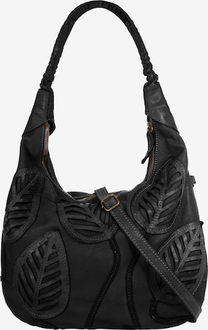 Samantha Look Shopper in Black: front