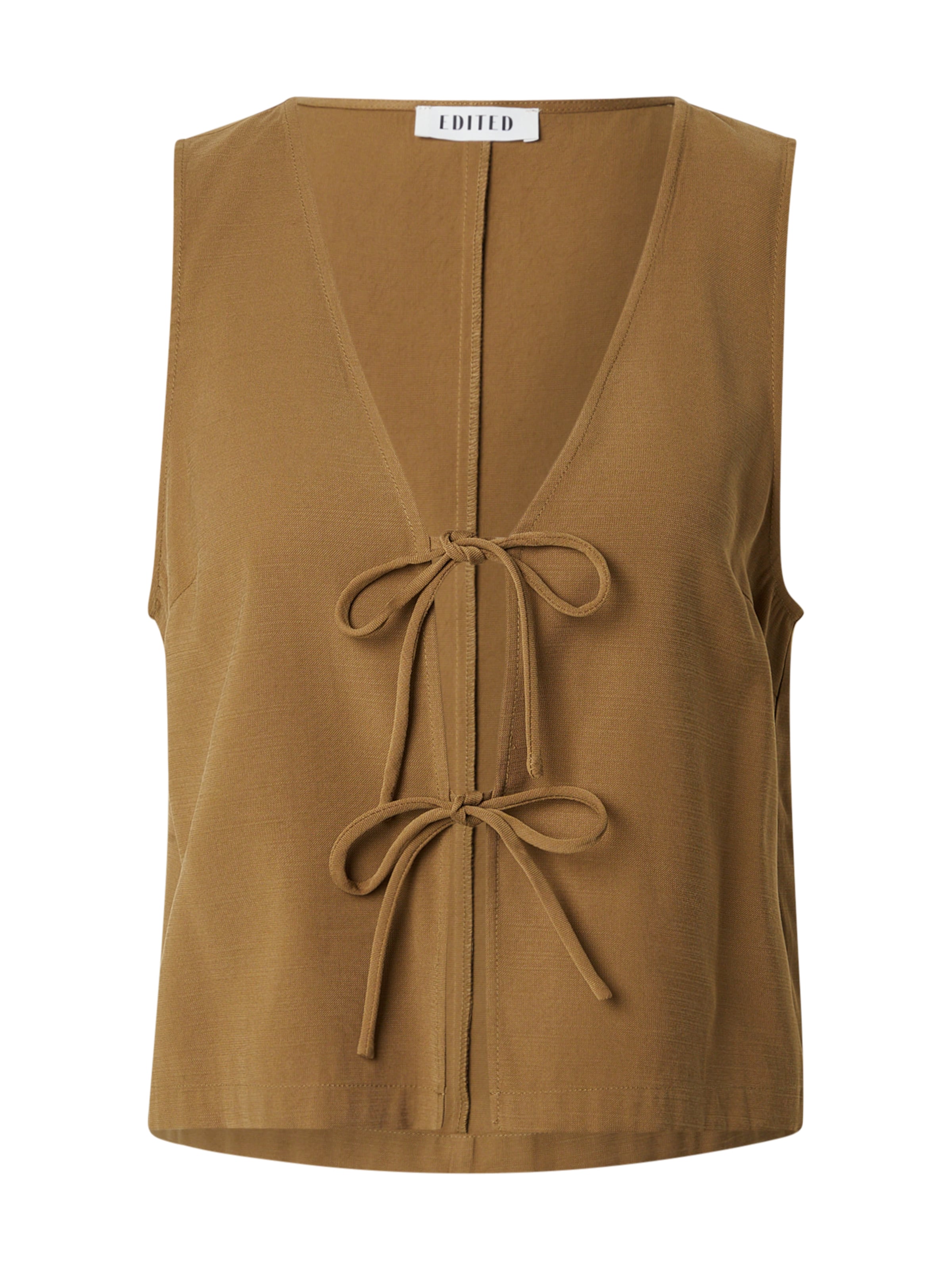 EDITED Bluza 'Kenley' | rjava barva: sprednja stran