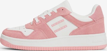Tommy Jeans Sneakers laag in Roze: voorkant