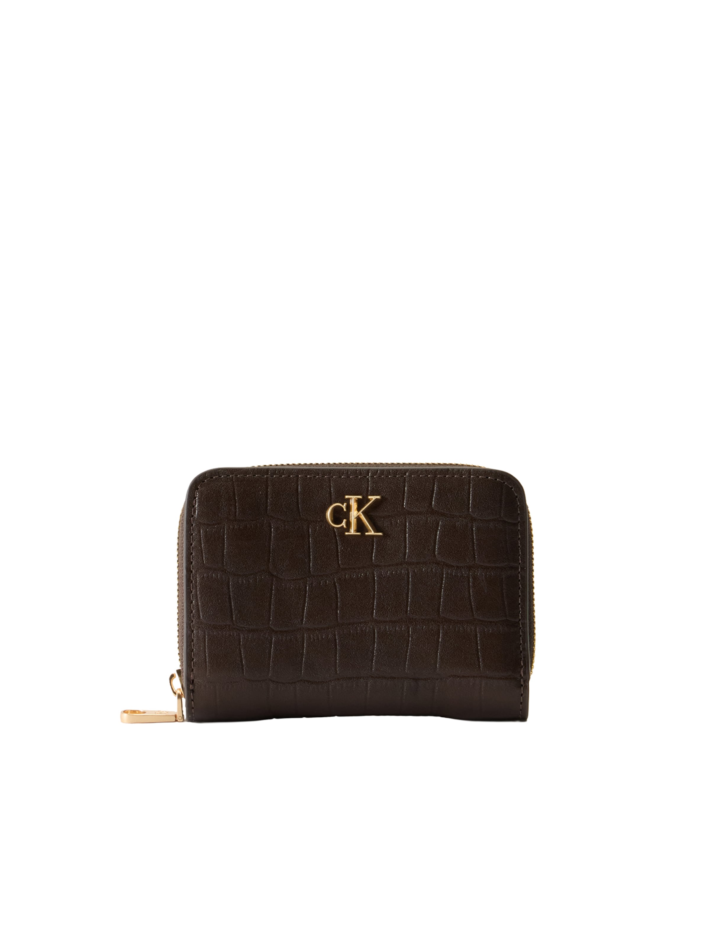 Portamonete di Calvin Klein in marrone: frontale