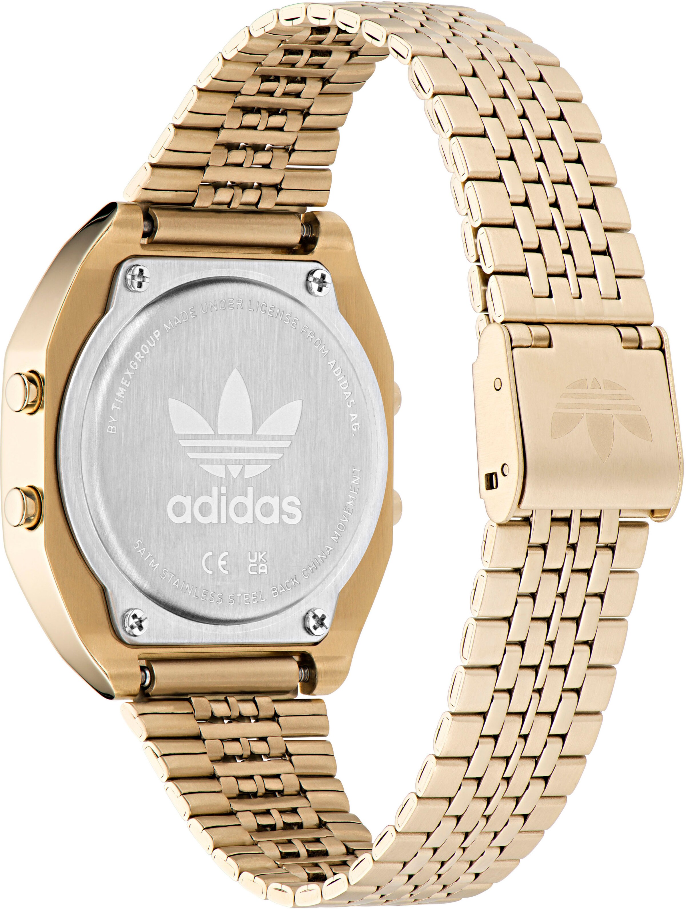 ADIDAS ORIGINALS Digitalur i guld