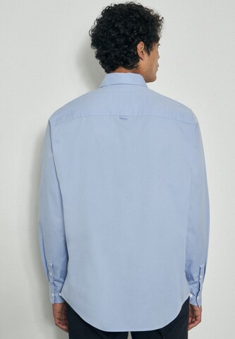 Studio Seidensticker Regular fit Overhemd 'Studio' in Blauw