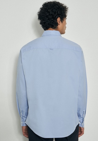 Studio Seidensticker Regular fit Button Up Shirt 'Studio' in Blue