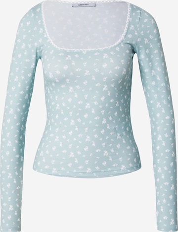 ABOUT YOU Paita 'Wanda' värissä vihreä: etupuoli